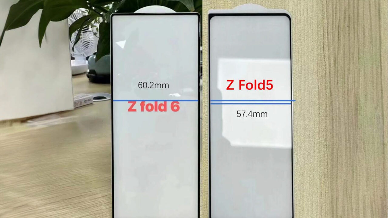 Η εξωτερική οθόνη του Samsung Galaxy Z Fold 6 θα είναι λίγο πιο πλατιά, αλλά όχι όσο θα θέλατε