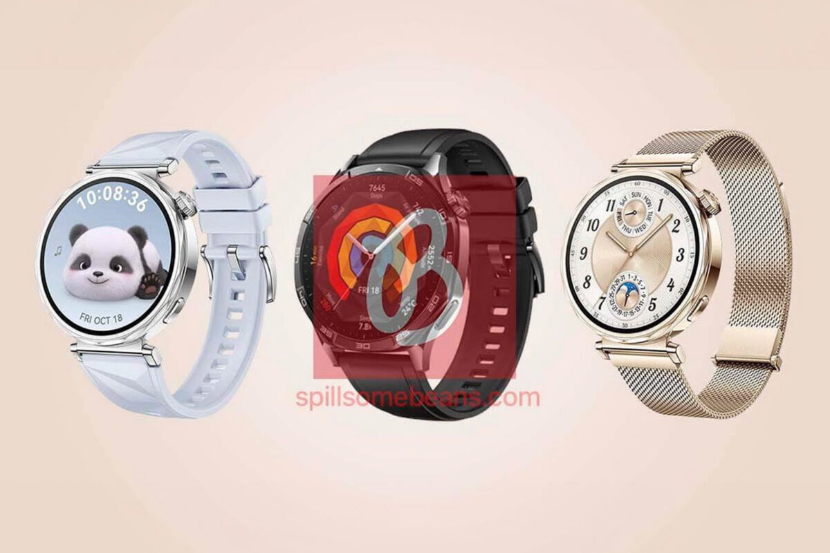 Τα νέα ρολόγια HUAWEI Watch GT5 διαρρέουν δύο ημέρες πριν την παρουσίαση