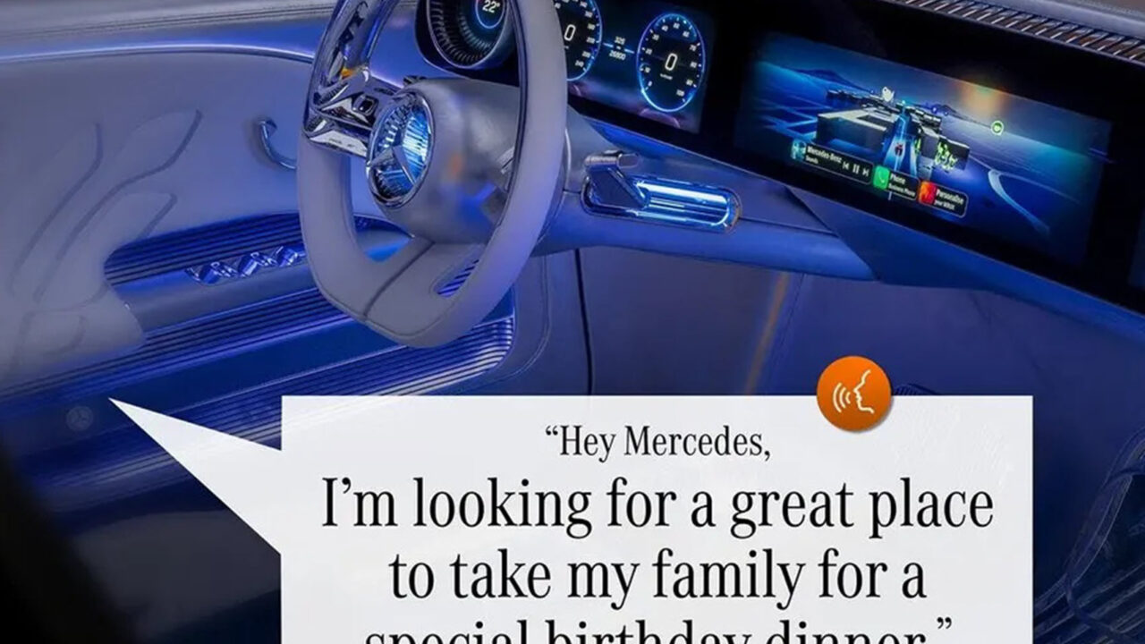 Η Google συνεργάζεται με τη Mercedes-Benz για να μπορείς να τα λες με το αυτοκίνητό σου!